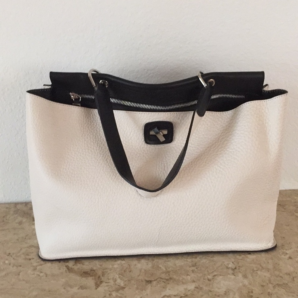 GIANNI CHIARINI BAG FROM ITALY GENUINE LEATHER